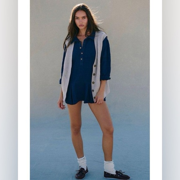 *NWT* Free People Beach Checkin In Mini Dress - Picture 3 of 6